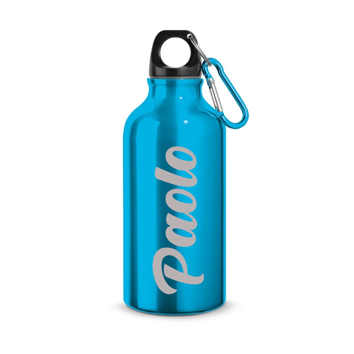 Borraccia in alluminio 400ml - Personalizzata con NOME