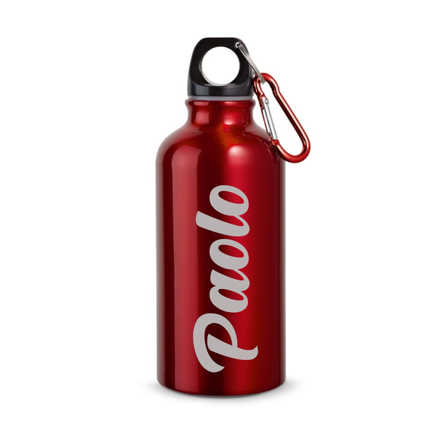Borraccia in alluminio 400ml - Personalizzata con NOME