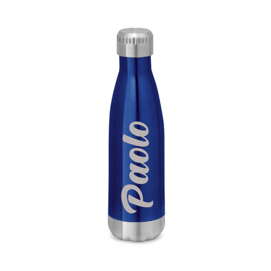 Borraccia Termica 510ml Metallizzata - Personalizzata con NOME (Standard)