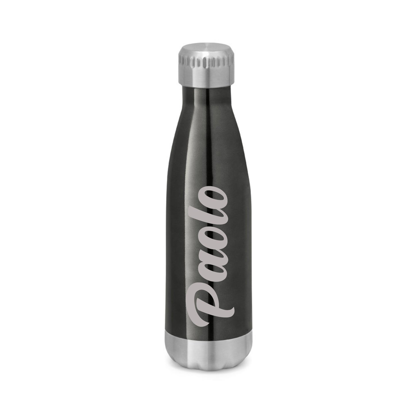 Borraccia Termica 510ml Metallizzata - Personalizzata con NOME (Standard)
