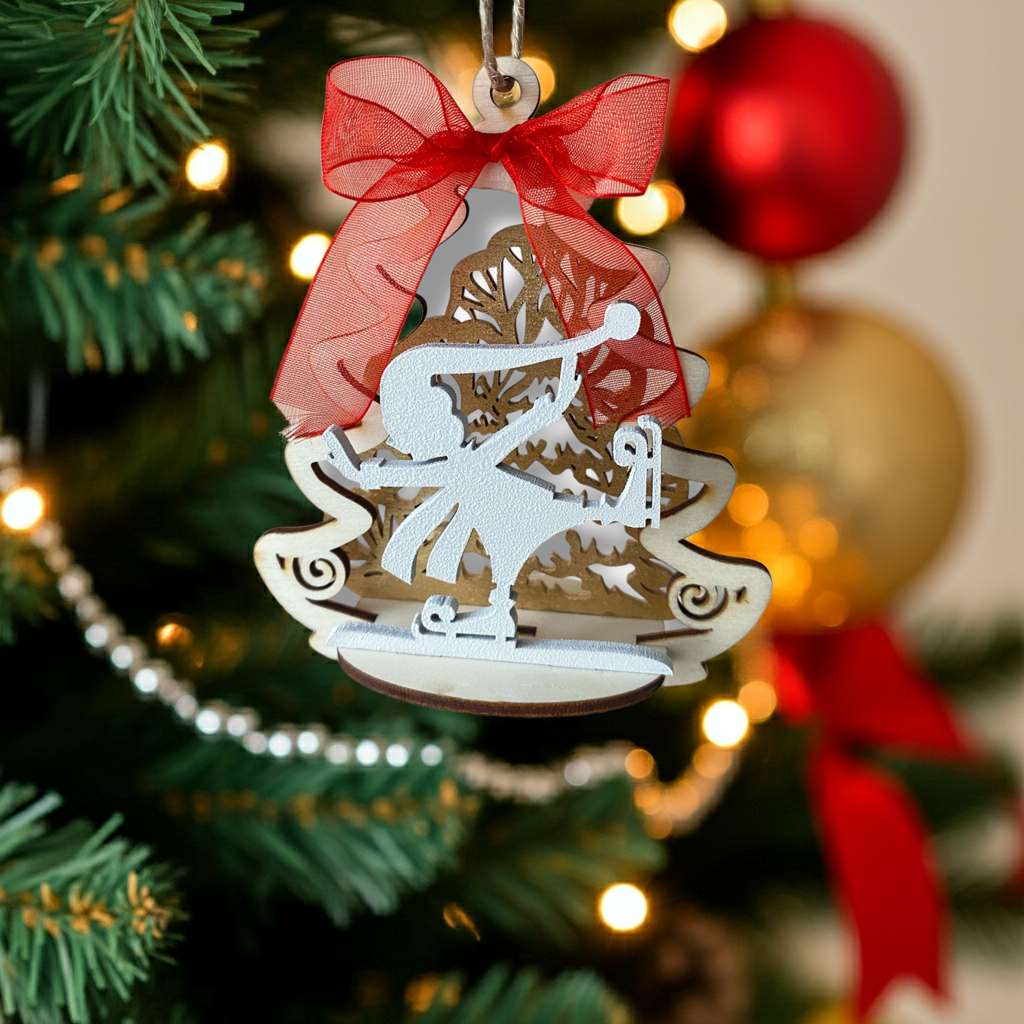 Decorazione Natalizia Alberello 3D - Elfo