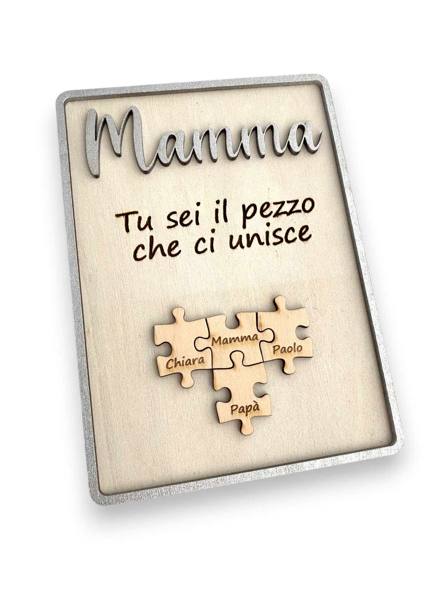 Quadretto Puzzle - Festa della Mamma