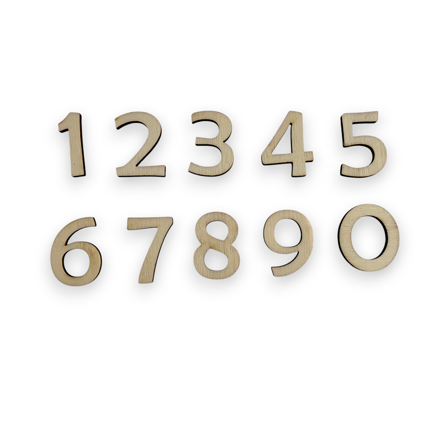 Numeri in legno