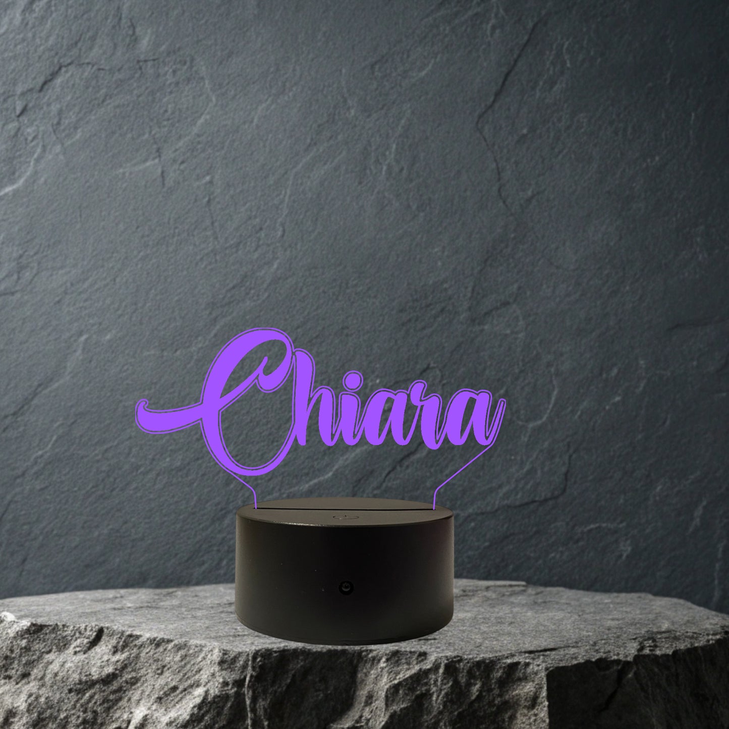 Lampada Led NOME Personalizzata