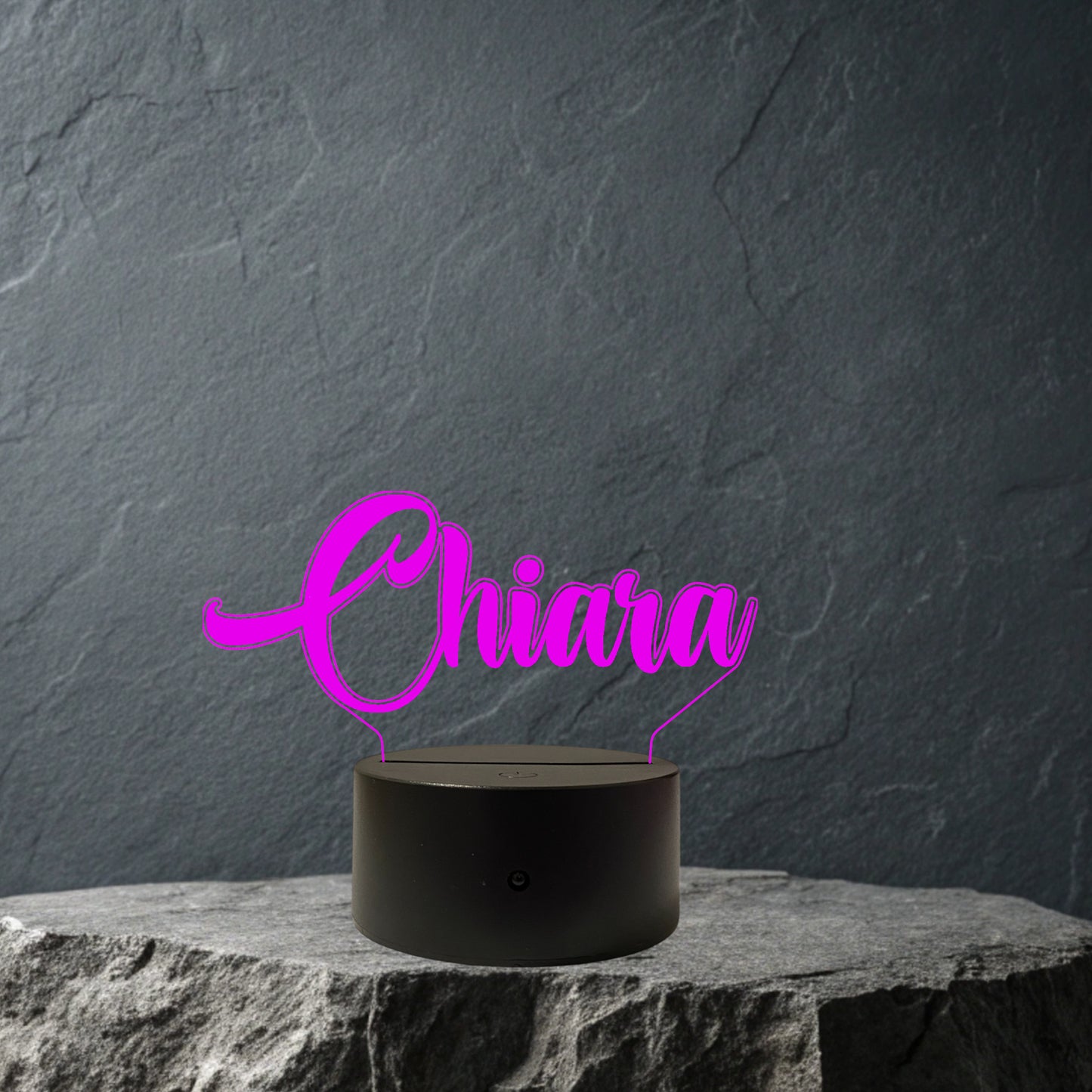 Lampada Led NOME Personalizzata