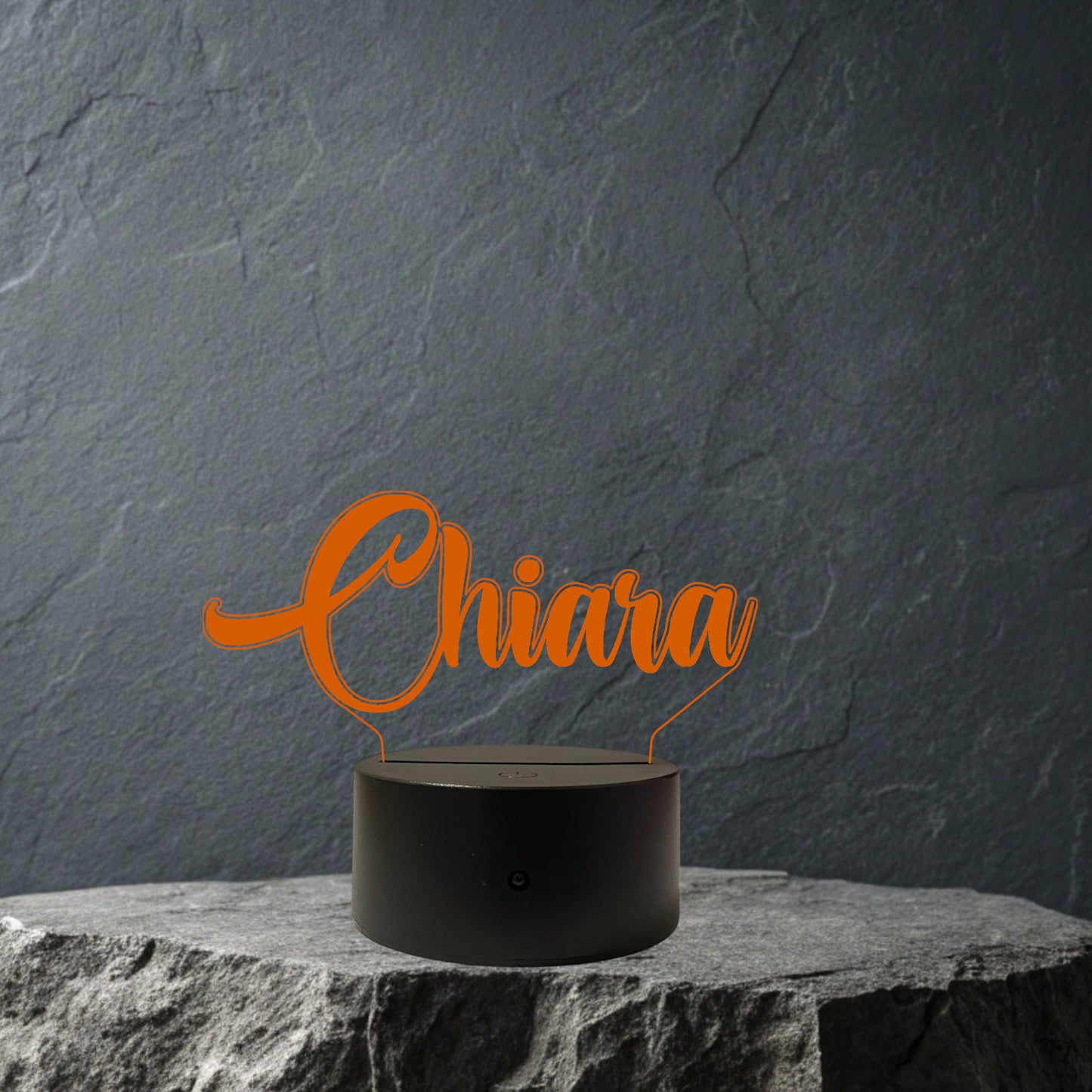 Lampada Led NOME Personalizzata