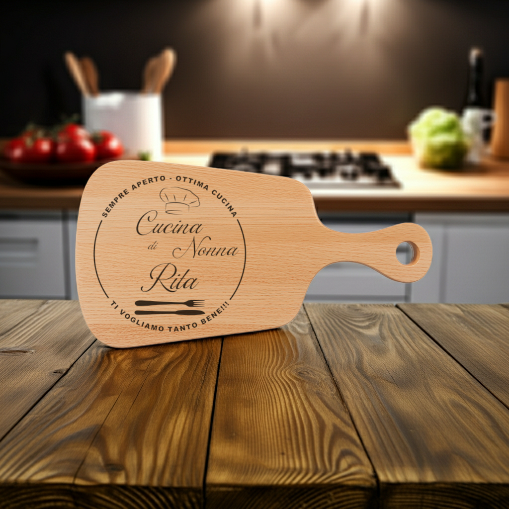 Tagliere in FAGGIO - Nonna - Personalizzato (Art.10)