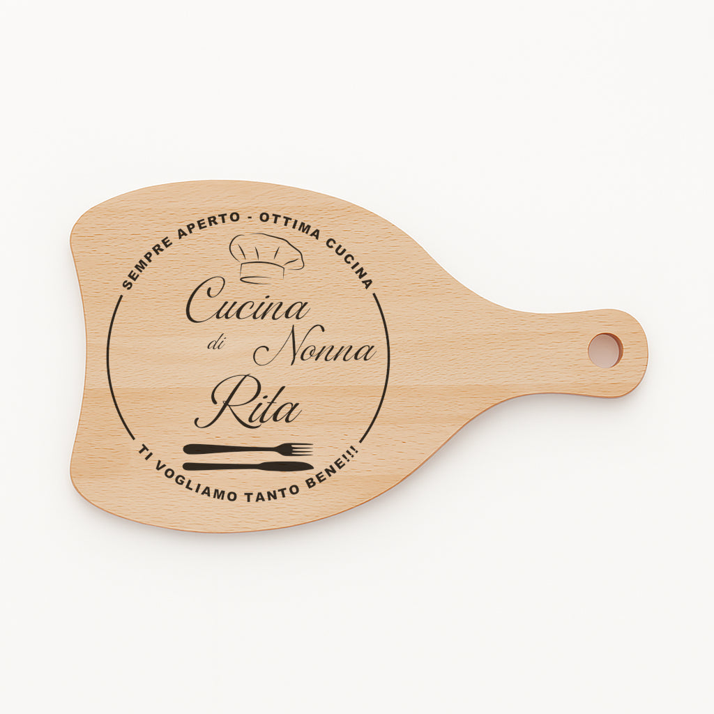 Tagliere in FAGGIO - Nonna - Personalizzato (Art.50)