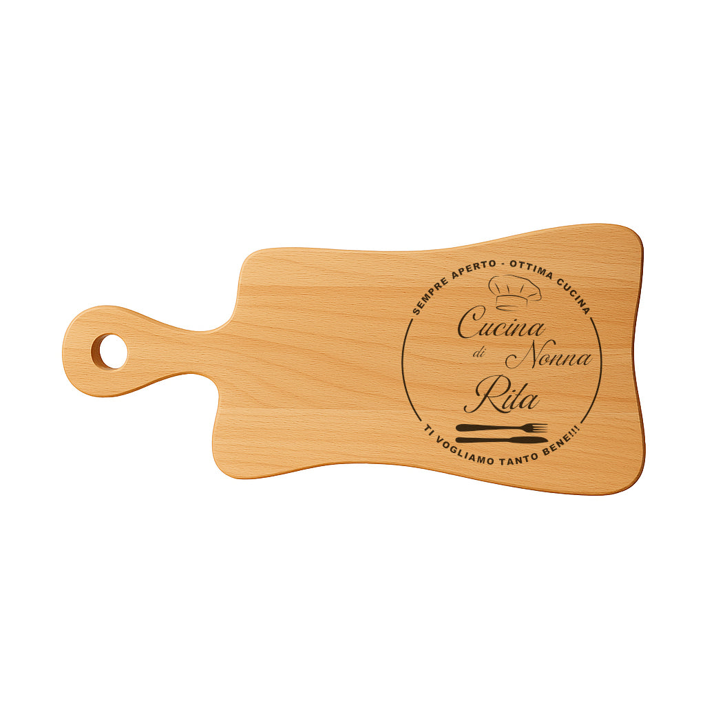 Tagliere in FAGGIO - Nonna - Personalizzato (Art.7)