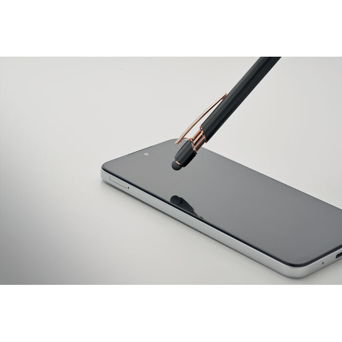 Penna push-stylus TOUCH in Alluminio Personalizzata - con custodia