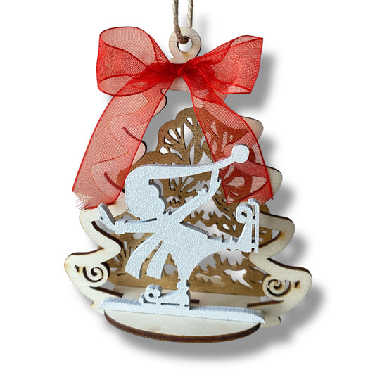 Decorazione Natalizia Alberello 3D - Elfo