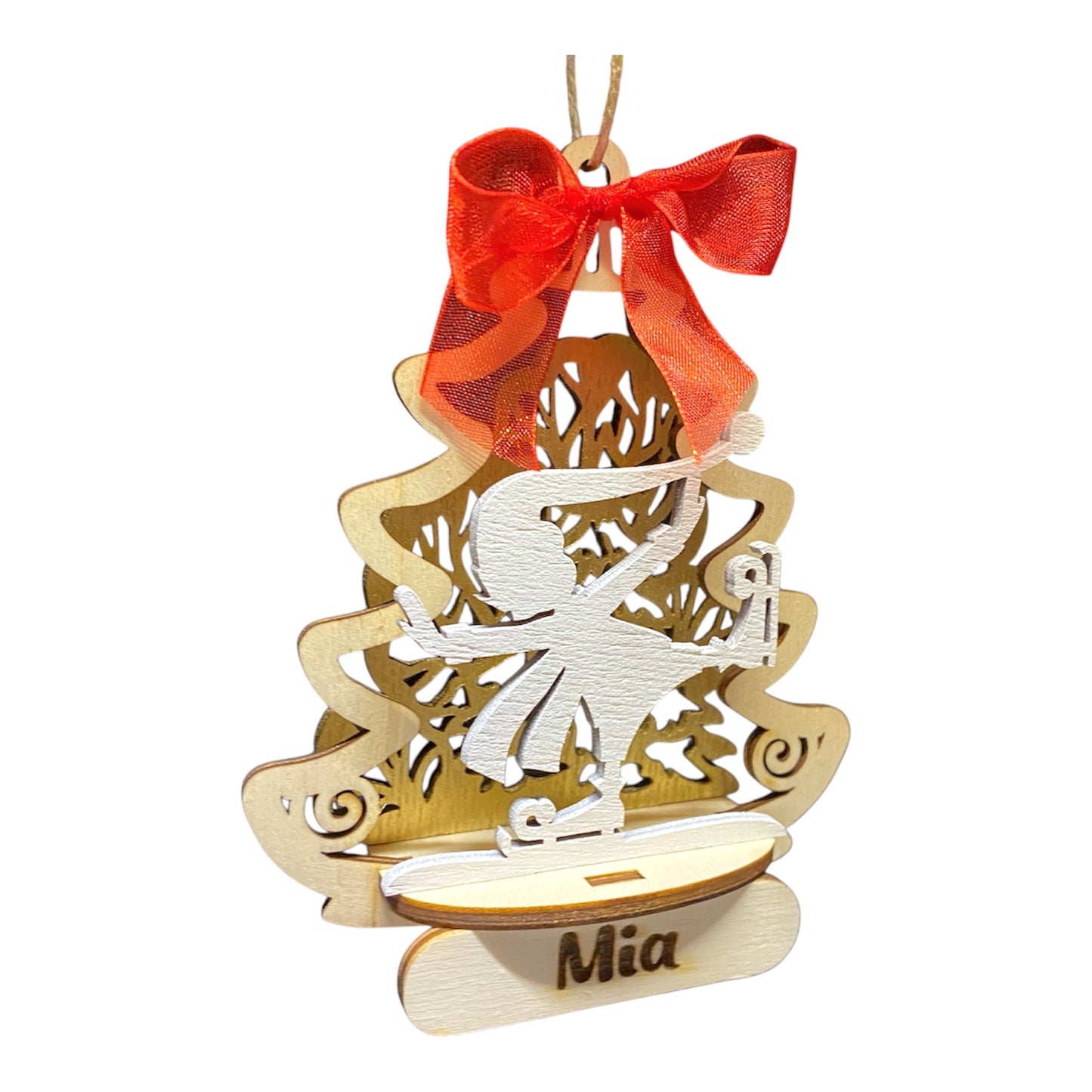 Decorazione Natalizia Alberello 3D - Elfo Personalizzato con NOME