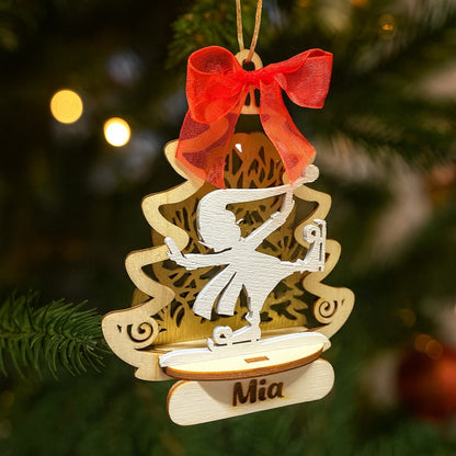 Decorazione Natalizia Alberello 3D - Elfo Personalizzato con NOME