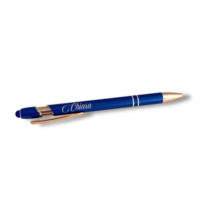 Penna push-stylus TOUCH in Alluminio Personalizzata - con custodia