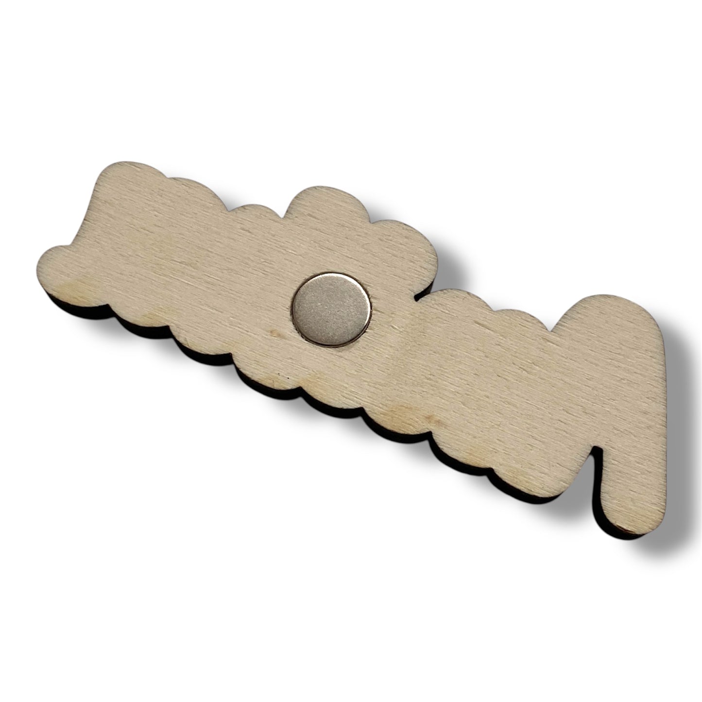 Calamita in legno - Nome Personalizzato