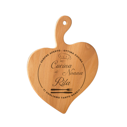 Tagliere in FAGGIO - Nonna - Personalizzato (Art.47)