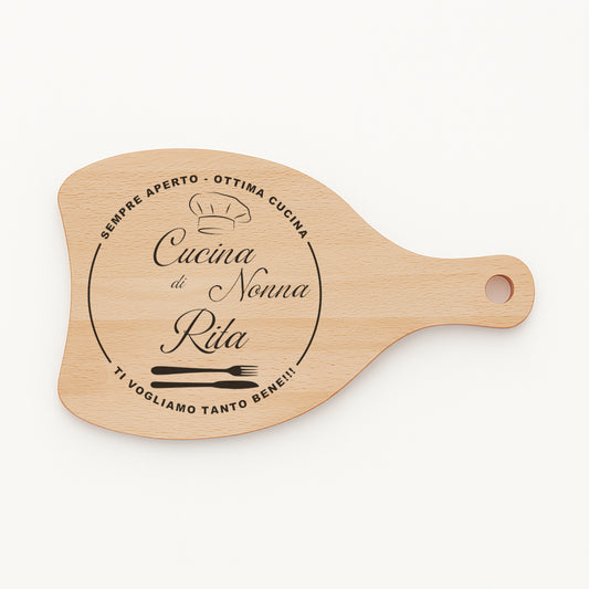 Tagliere in FAGGIO - Nonna - Personalizzato (Art.50)