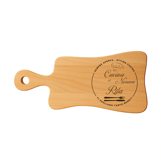Tagliere in FAGGIO - Nonna - Personalizzato (Art.7)